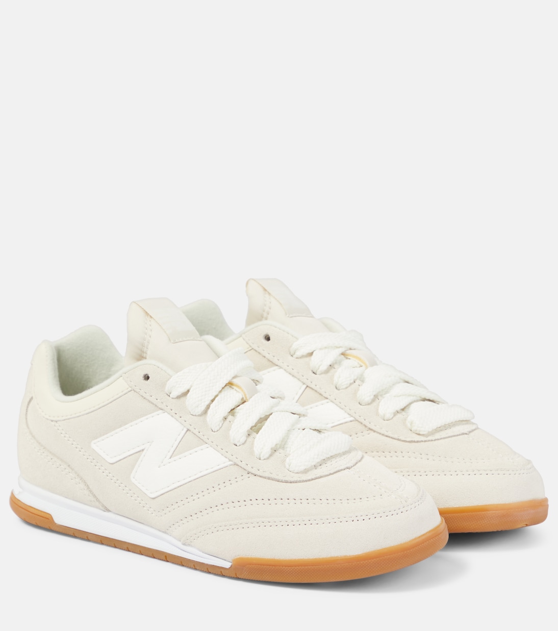 Замшевые кроссовки RC42 New Balance, бежевый