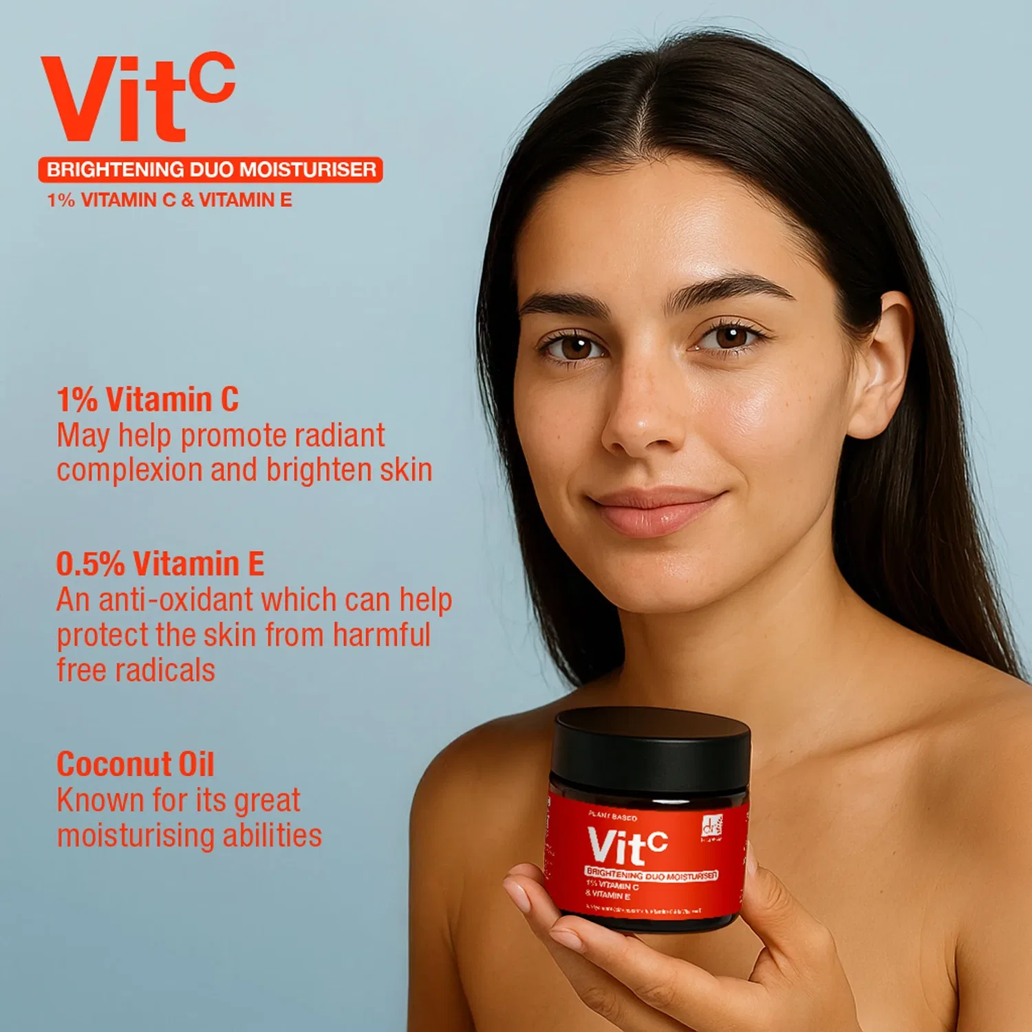Крем для лица SPF DR BOTANICALS Увлажняющий с витамином C — фото 4