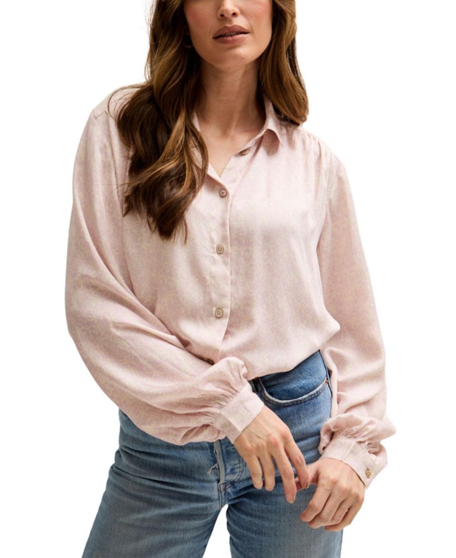 

Женская рубашка с воротником "Питер Пэн" "Марианна" Lily and Lionel London, Pink