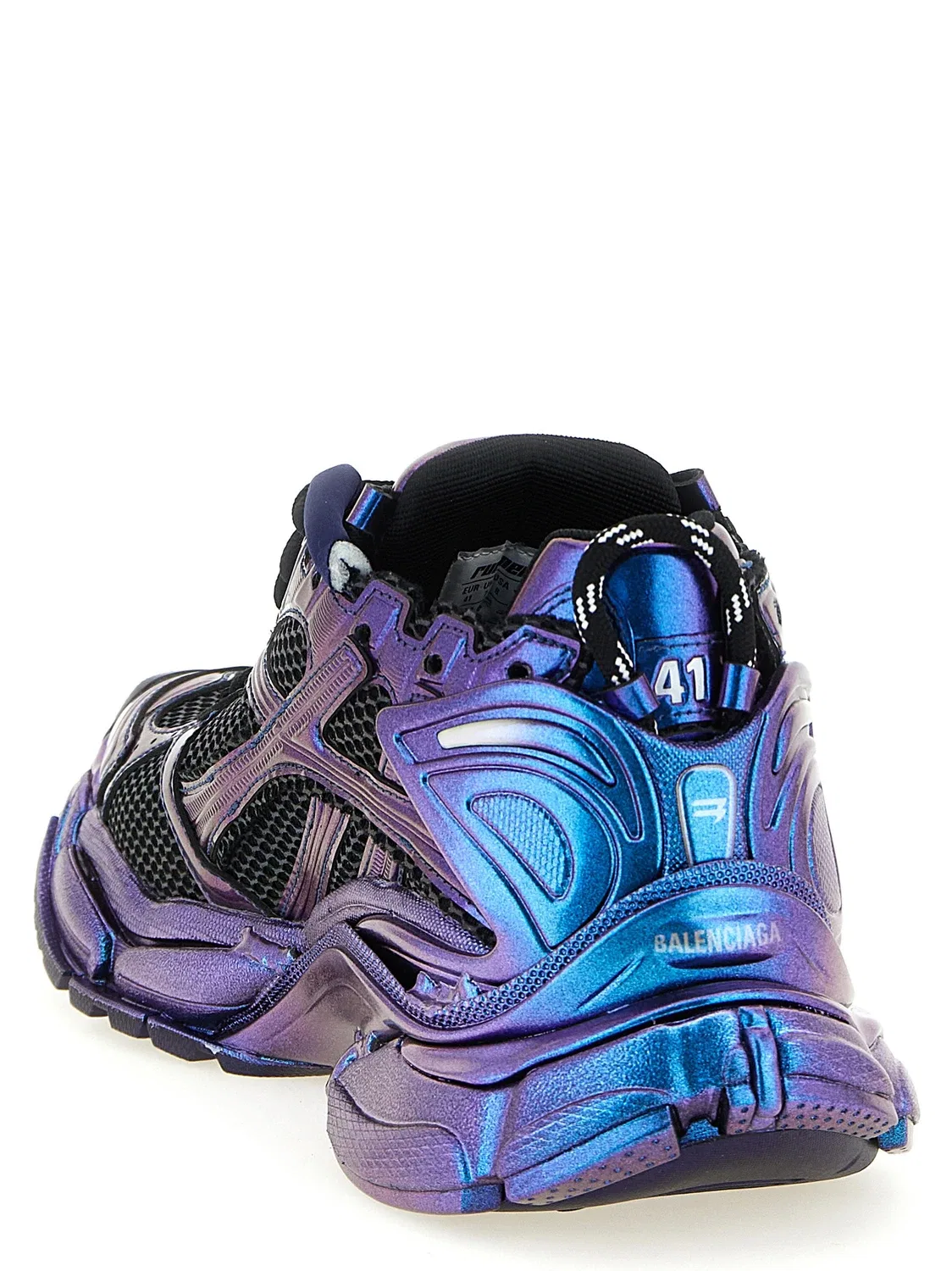 Кроссовки 'Runner Iridescent' BALENCIAGA, синий — фото 3