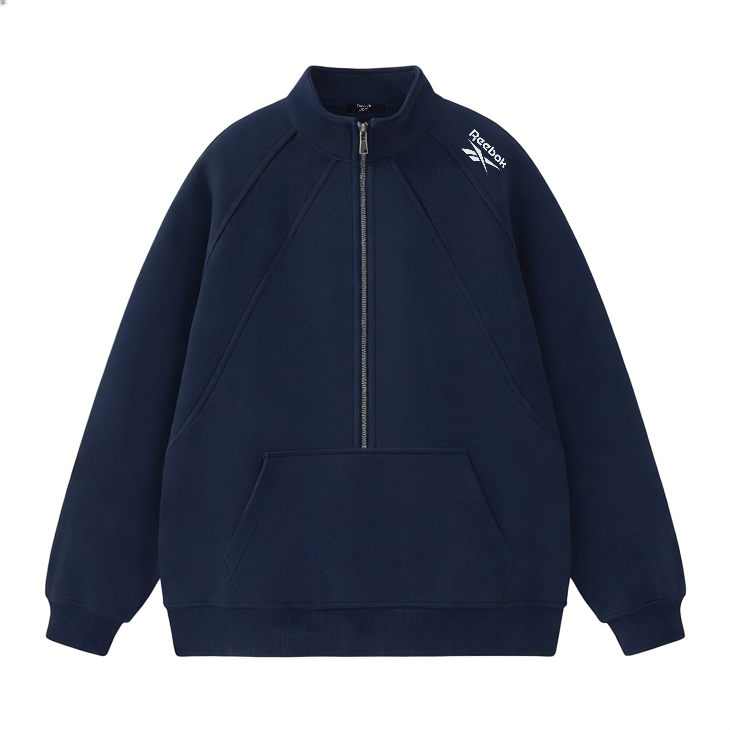 

Свитшот Unisex Stand Collar Moderate Heavyweight Reebok, темно-синий