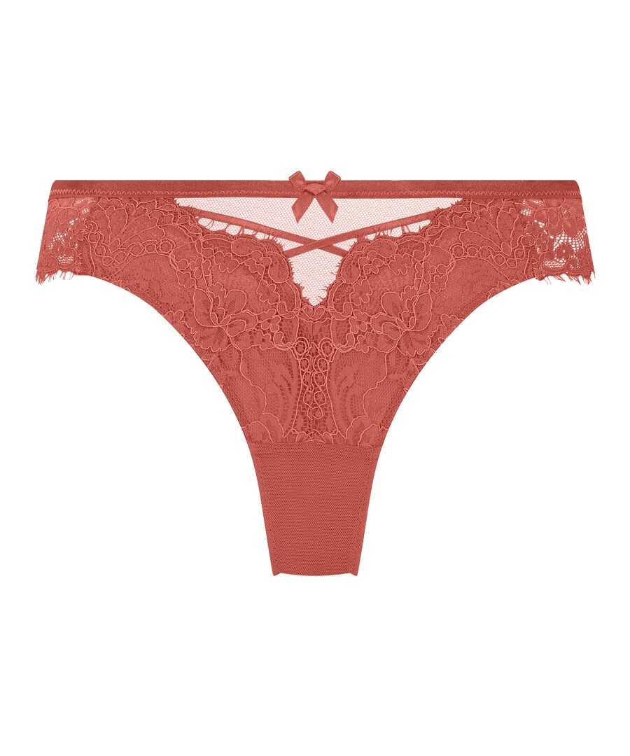 

Стринги Hunkemöller Thong Arabella, цвет orange red