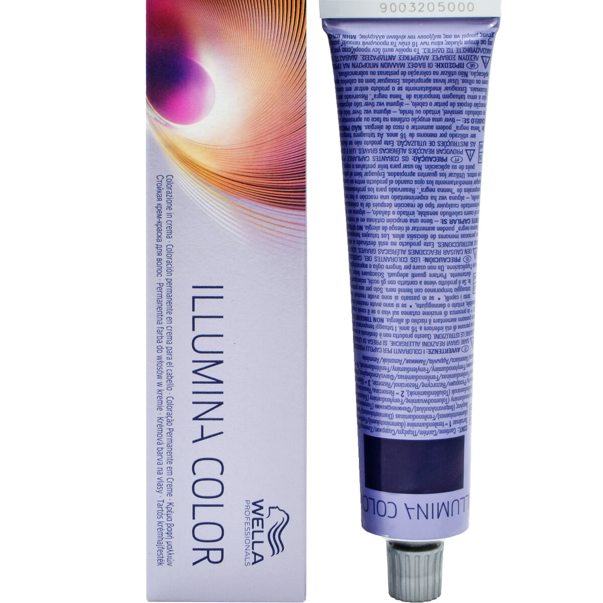Краска для волос Wella Ilumina, 10/81 Очень Светлый Блондин, 60мл — фото 2