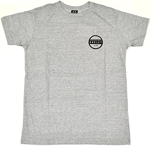 

Мужская тренировочная футболка Oakley с коротким рукавом, 456689JP, светло-серый меланж