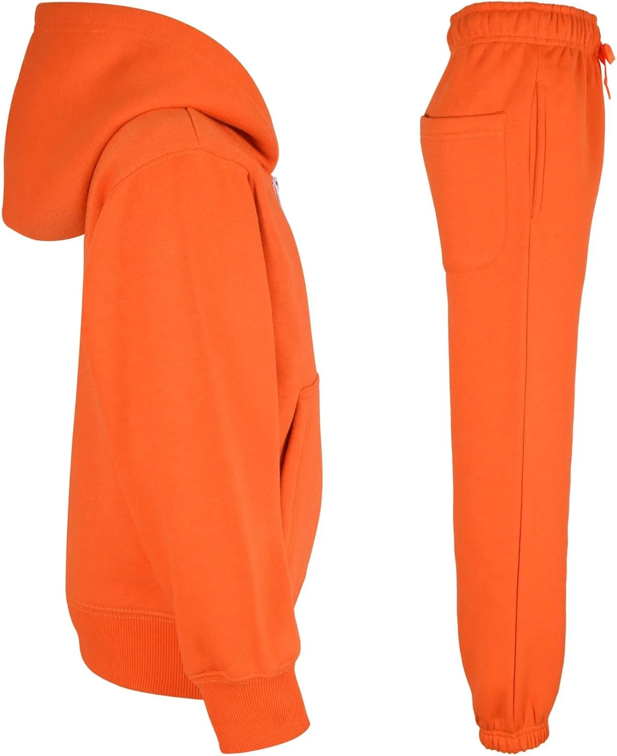Детский спортивный костюм с флисом A2Z 4 Kids, Orange — фото 4