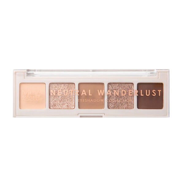 

Палитра теней для век Neutral Wanderlust, 3,8 г Mua Makeup Academy 5 shade
