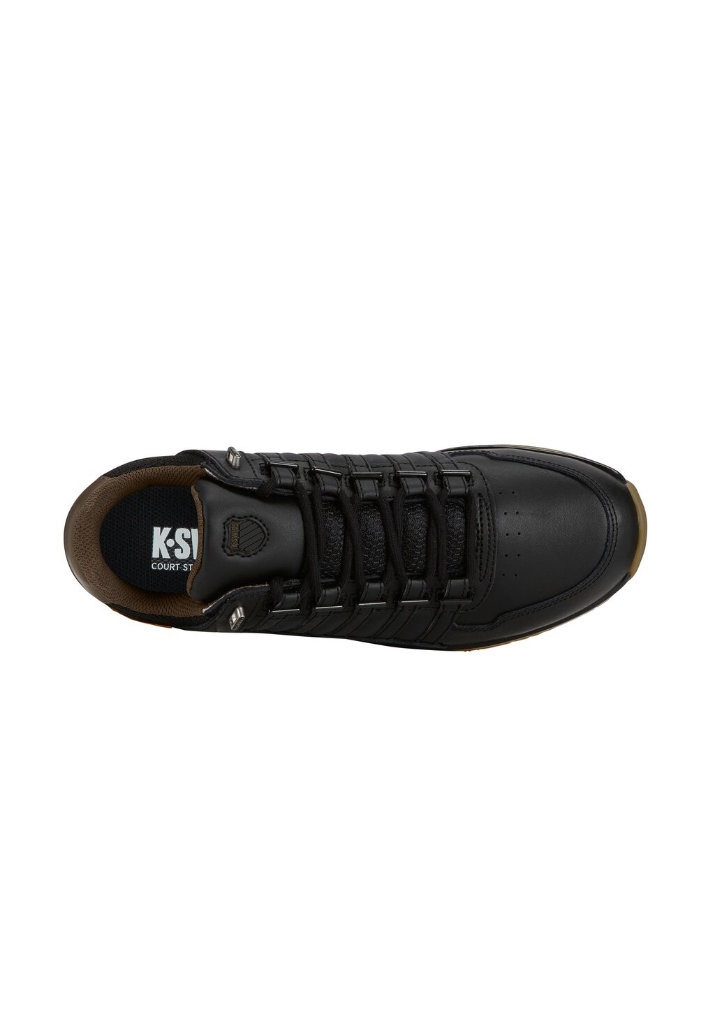 

Кроссовки на шнуровке K-SWISS, черный