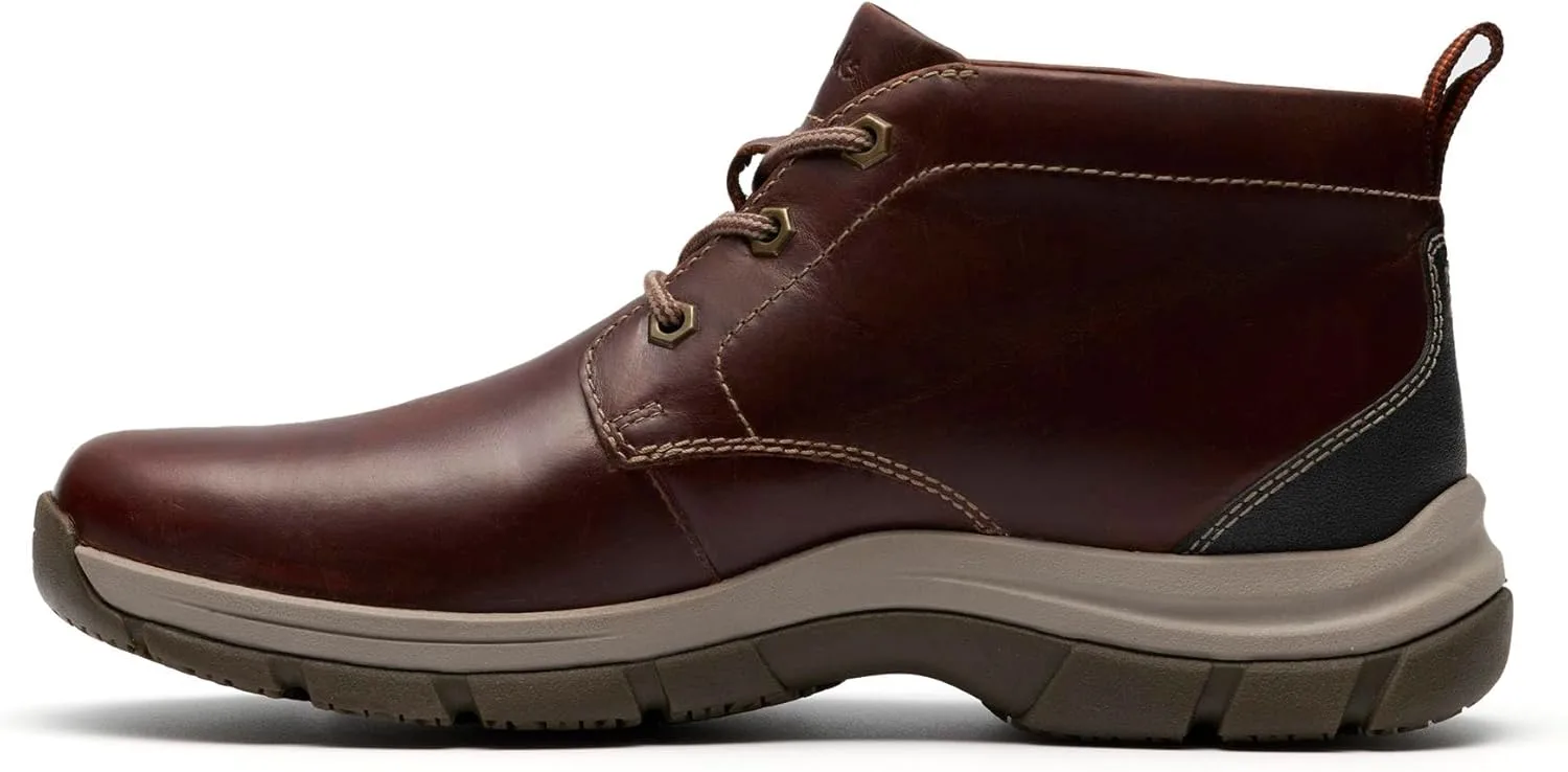 Мужские ботинки Clarks Walpath Chukka, коричневый — фото 3