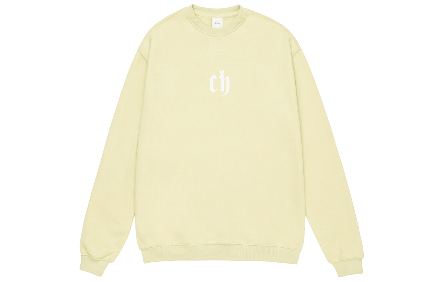 

Унисекс свитшот CHINISM, светло- желтый