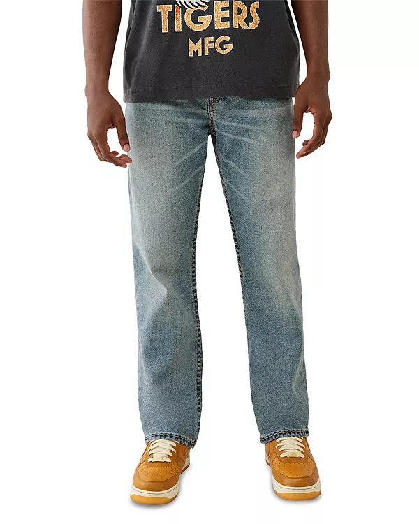 

Джинсы Ricky Super T прямого кроя в стиле Alley Loop True Religion, синий