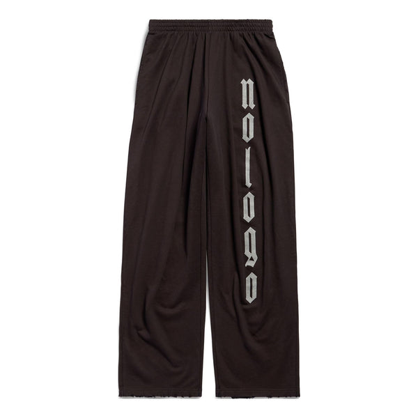 

Брюки nologo baggy sweatpants 'black grey' Balenciaga, черный