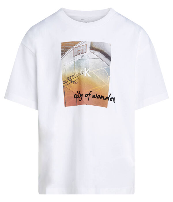 

Футболка Calvin Klein Jeans Regular Fit, белый