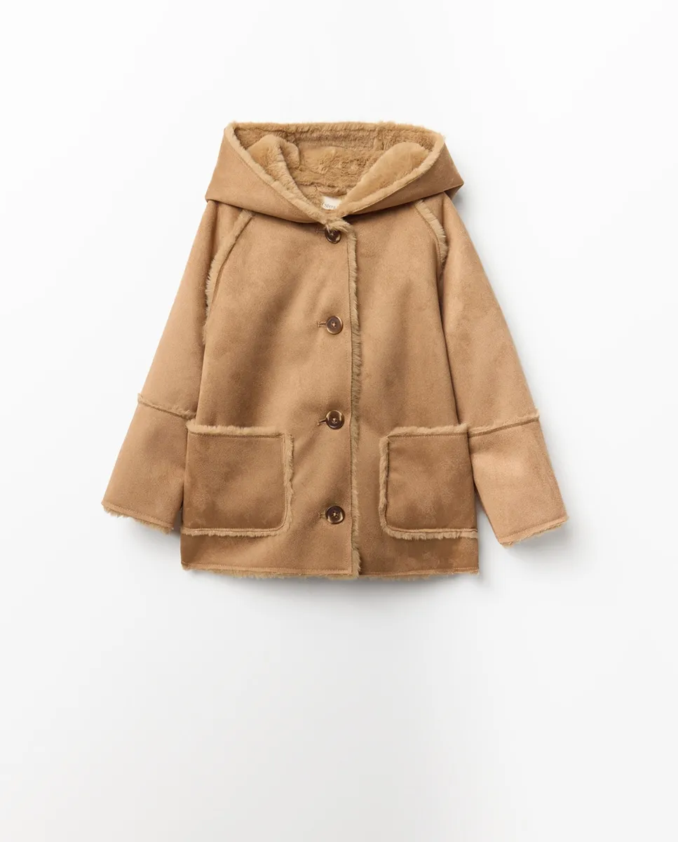 

Двустороннее пальто Sfera, песочный