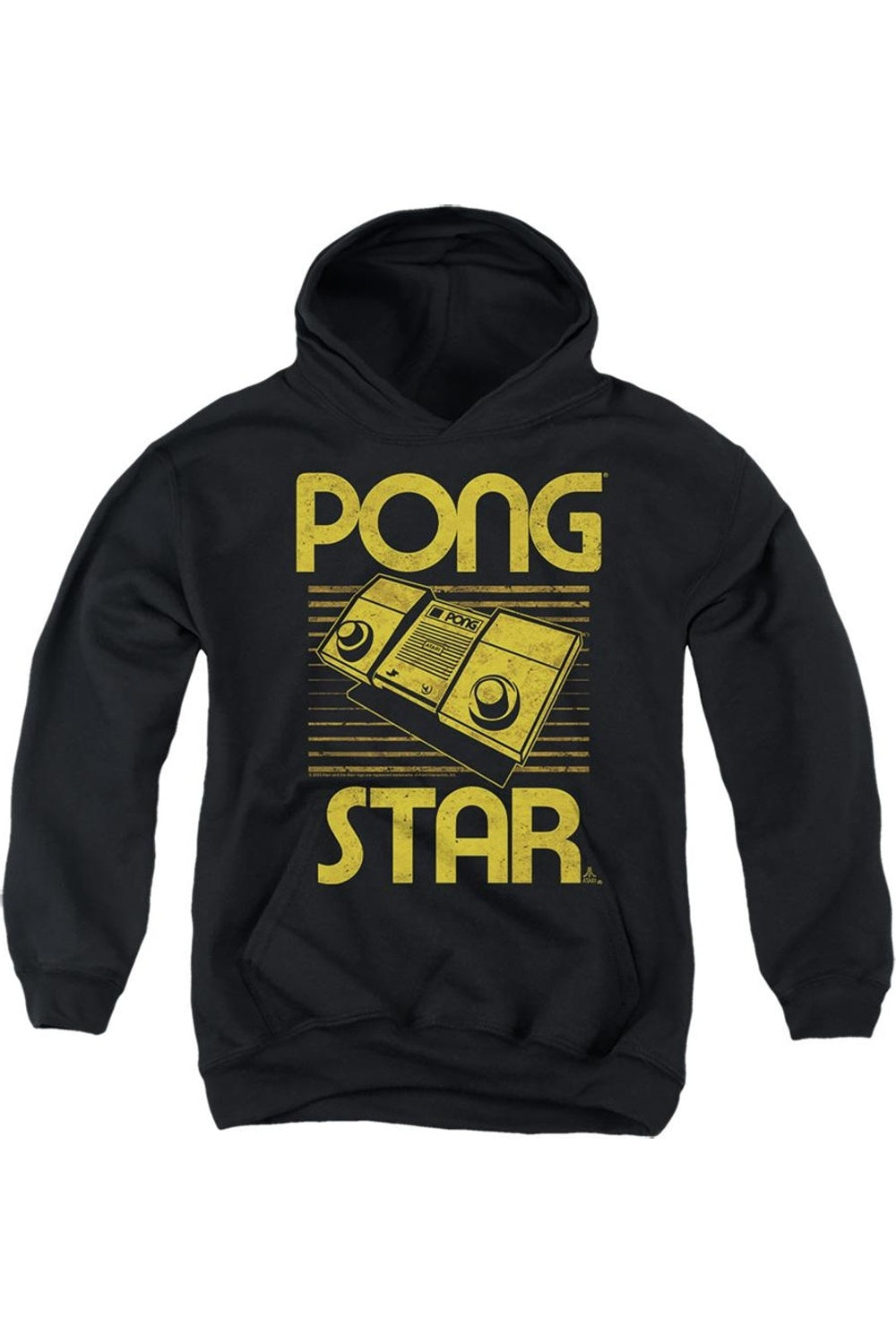 

Atari Star Youth Толстовка с капюшоном Gildan, черный