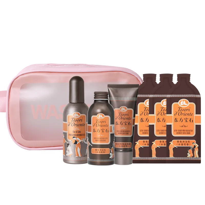 Набор для ухода Tesori D'Oriente, Ocean (Hose) Travel Bath & Care Set 95ml*3 — фото 3