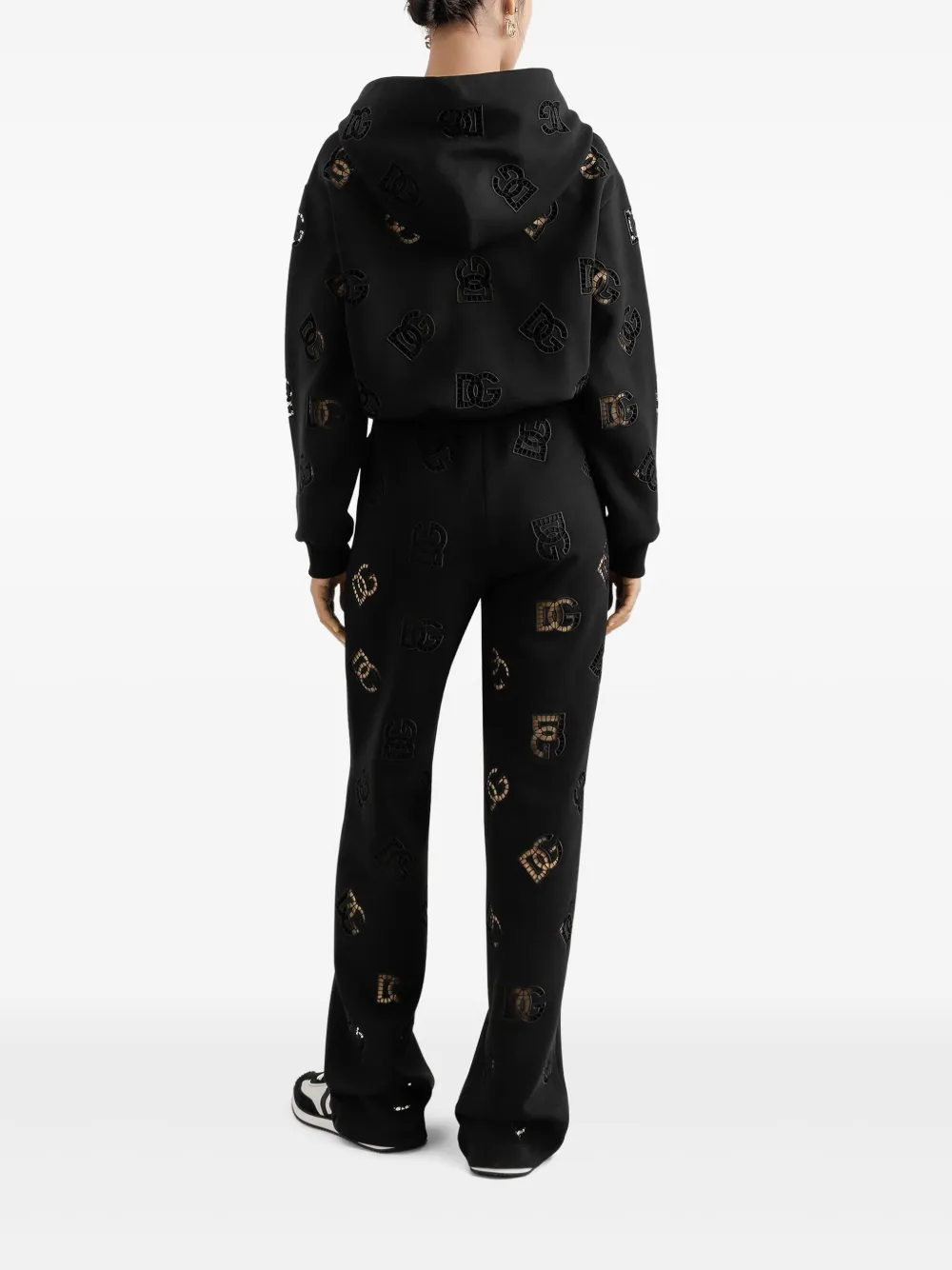 Спортивные брюки с логотипом Dolce & Gabbana, черный — фото 3