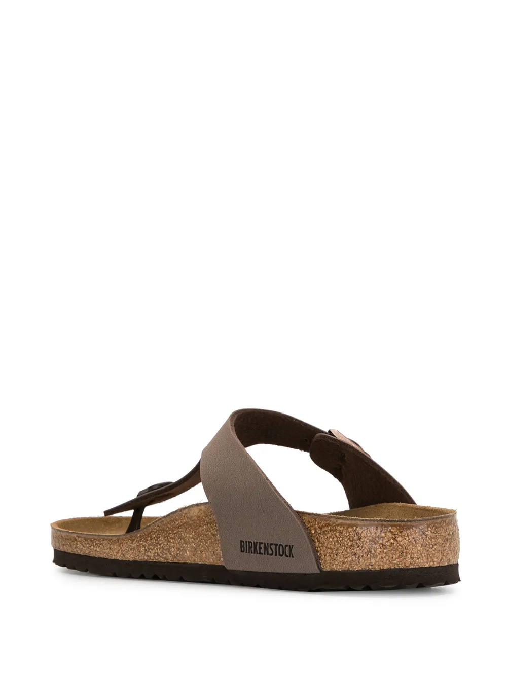 Шлепанцы Gizeh с Т-образным ремешком BIRKENSTOCK, коричневый — фото 3