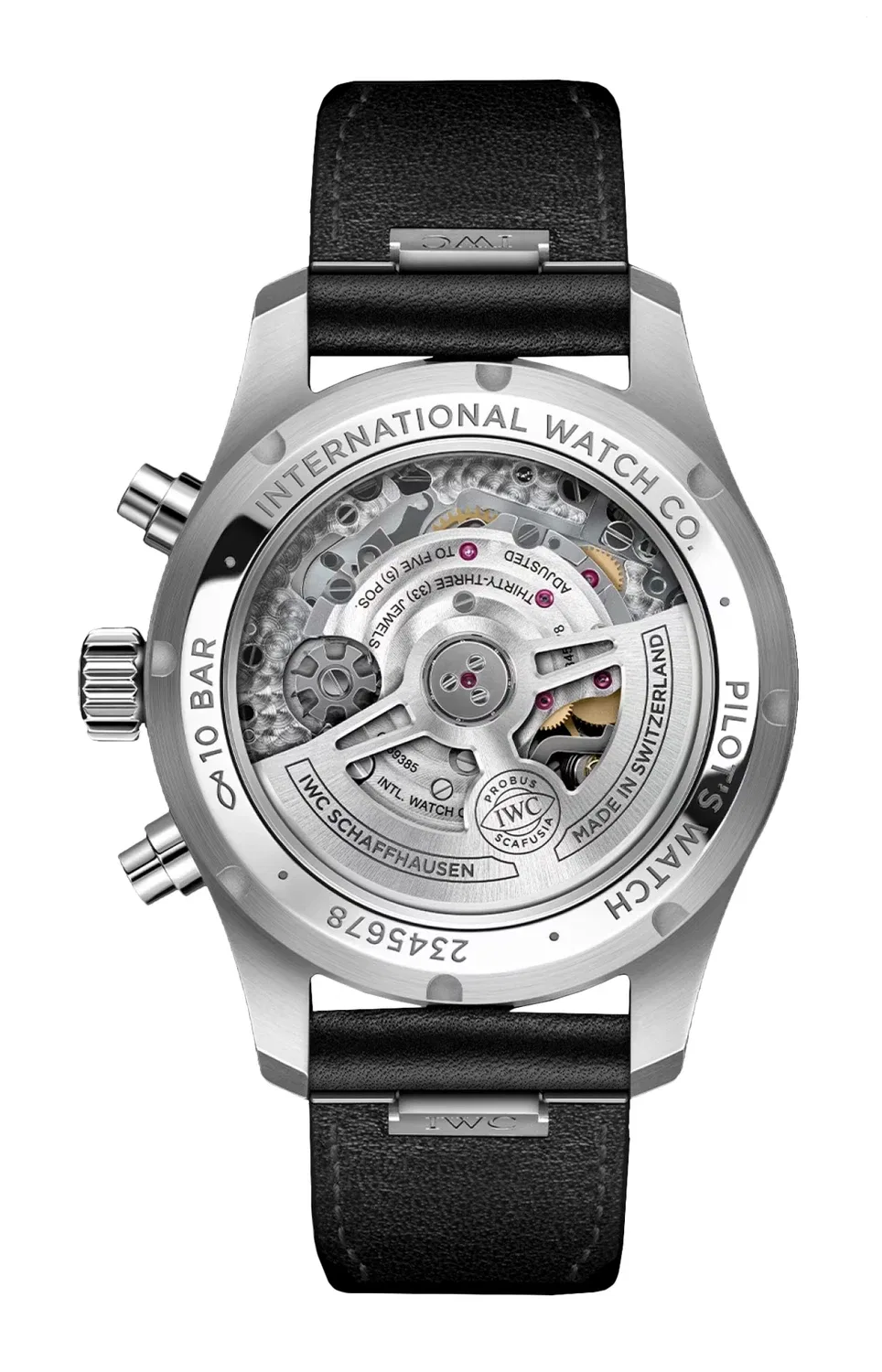 Пилотские часы-хронограф 41 - IW388111 IWC SCHAFFHAUSEN, серебряный — фото 2