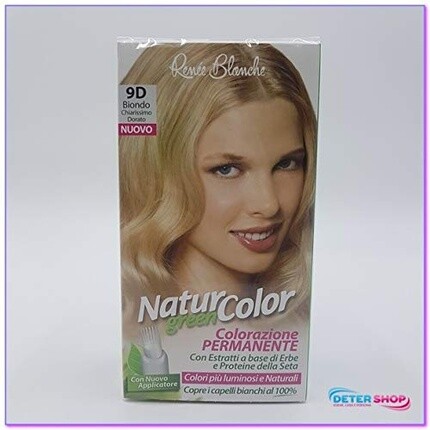 

Naturcolor Стойкая натуральная краска для волос Зеленый9D Светло-русый Золотой 9D Renee' Blanche S.R.L