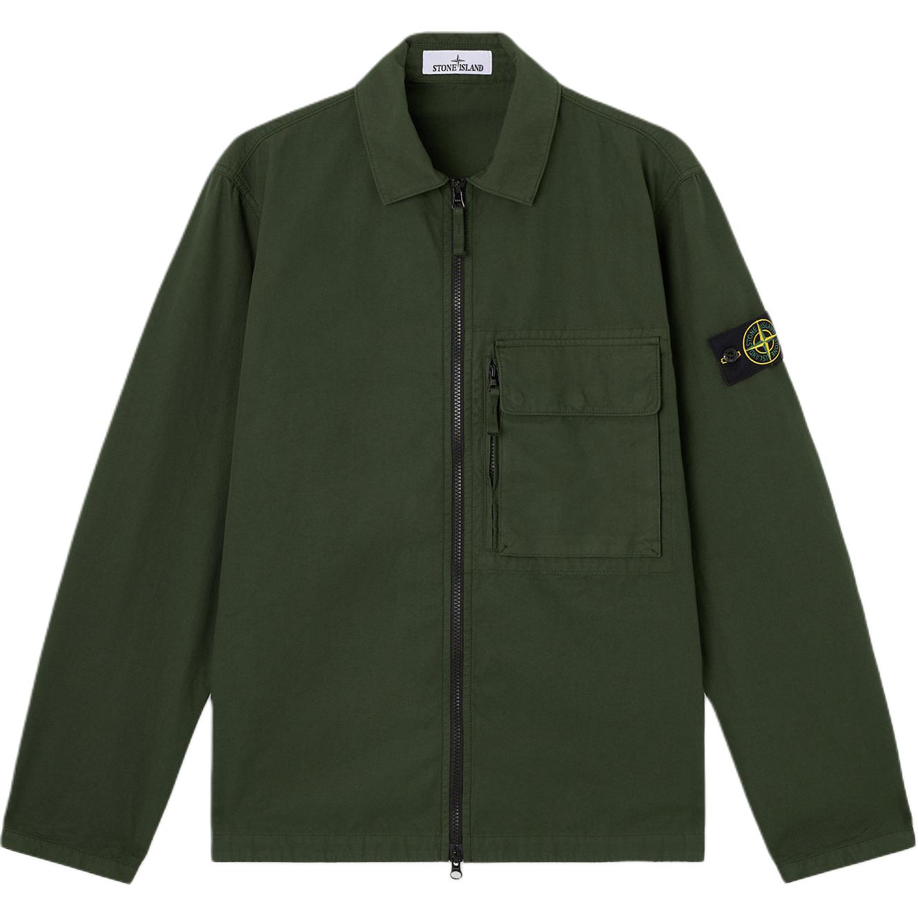 

Куртка-толстовка Compass Badge Zip Up STONE ISLAND, зеленый