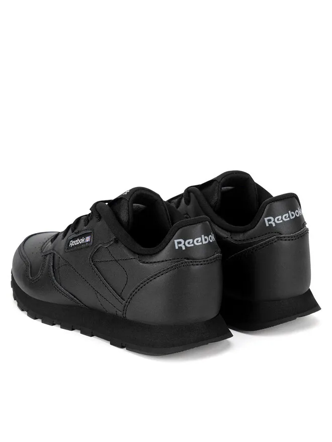 Reebok Кроссовки EO-CLASSIC LEATHER 100000116 черные — фото 4