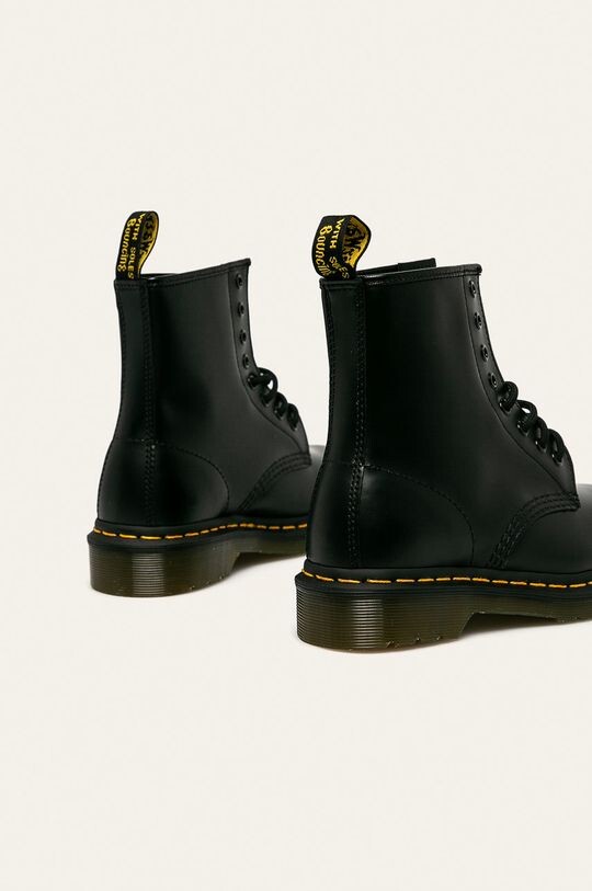 Ботинки мужские Dr. Martens высокие из натуральной кожи, черный — фото 3