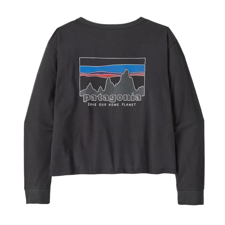 Футболка Regular женская Patagonia, черный
