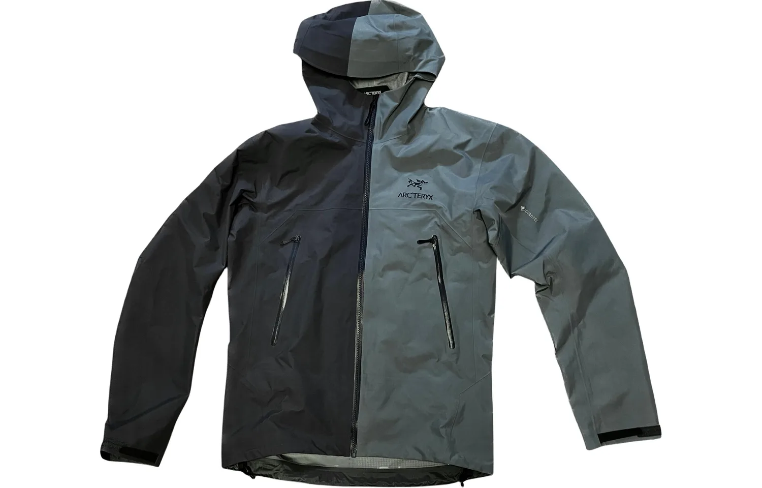 Arcteryx Ветровка мужская водонепроницаемая и ветрозащитная для сохранения тепла, сине-серый мультиколор