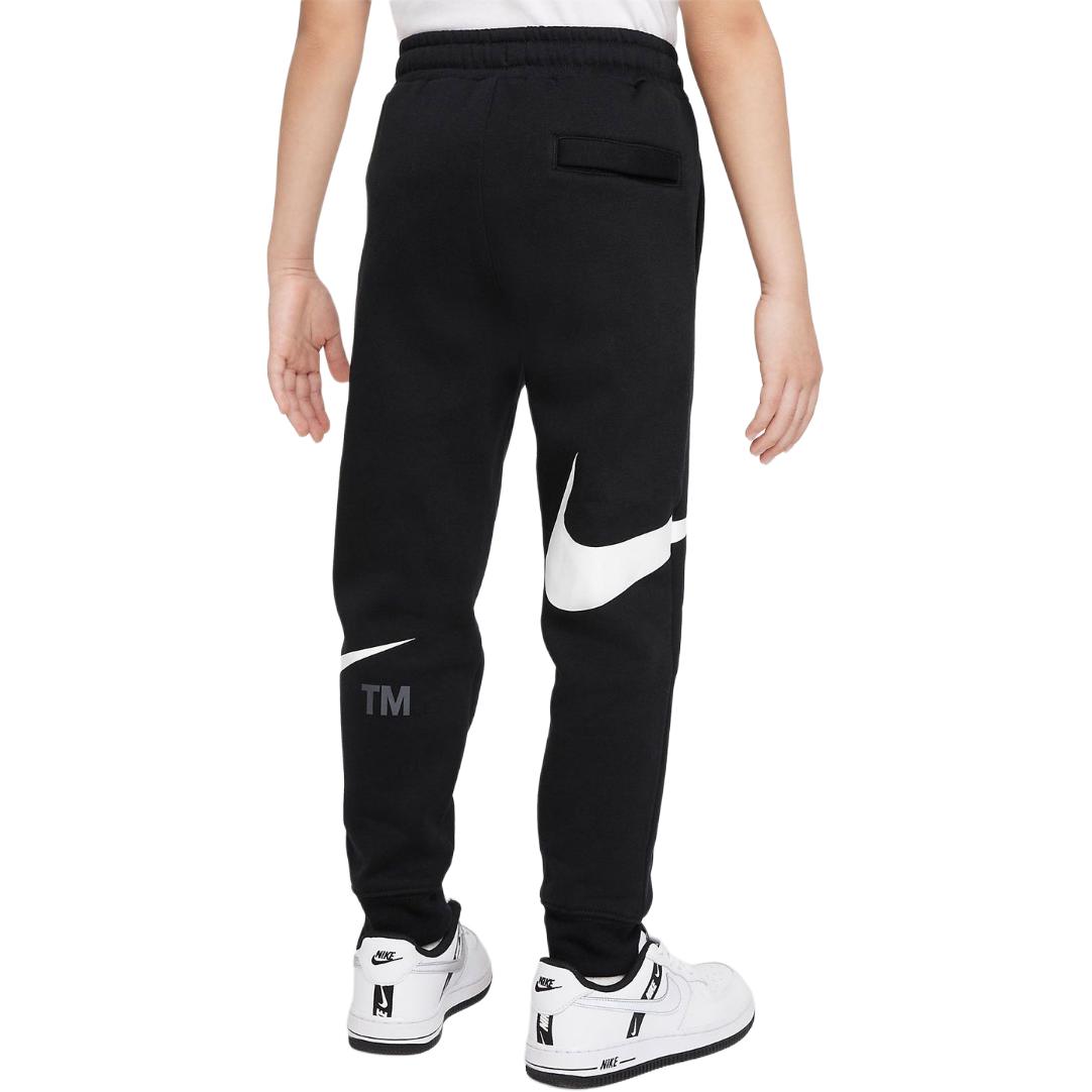 Детские вязаные спортивные штаны Nike, черный — фото 4