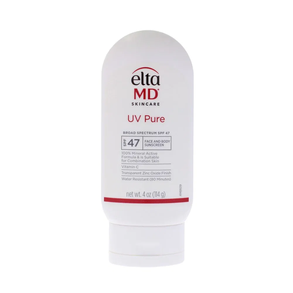 Физический солнцезащитный крем для лица и тела UV Pure SPF 47 от EltaMD для мужчин и женщин - 113 мл, Clear/Transparent — фото 2