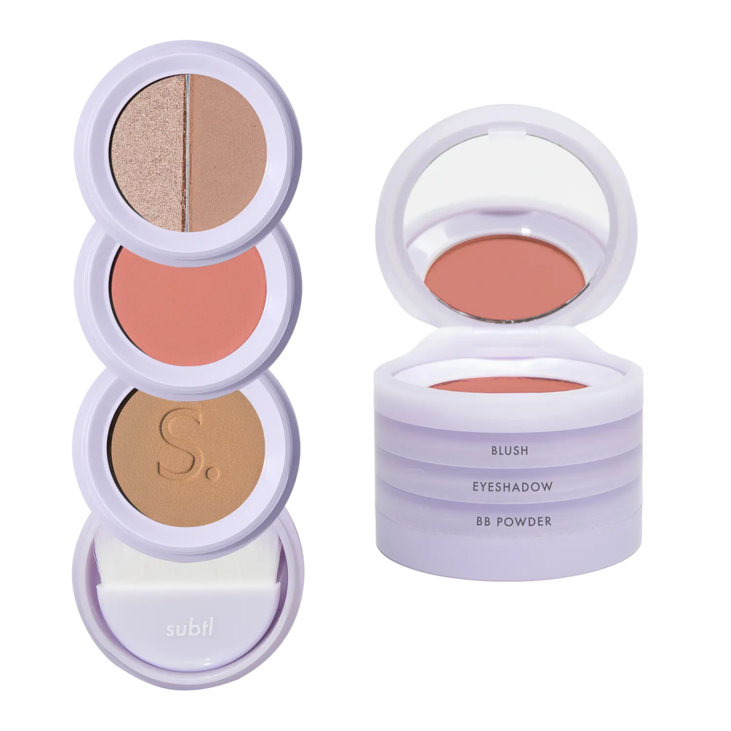 

Румяна 3-in-1 Powder Stak SUBTL. Beauty, Medium 1N (Medium with neutral undertones)