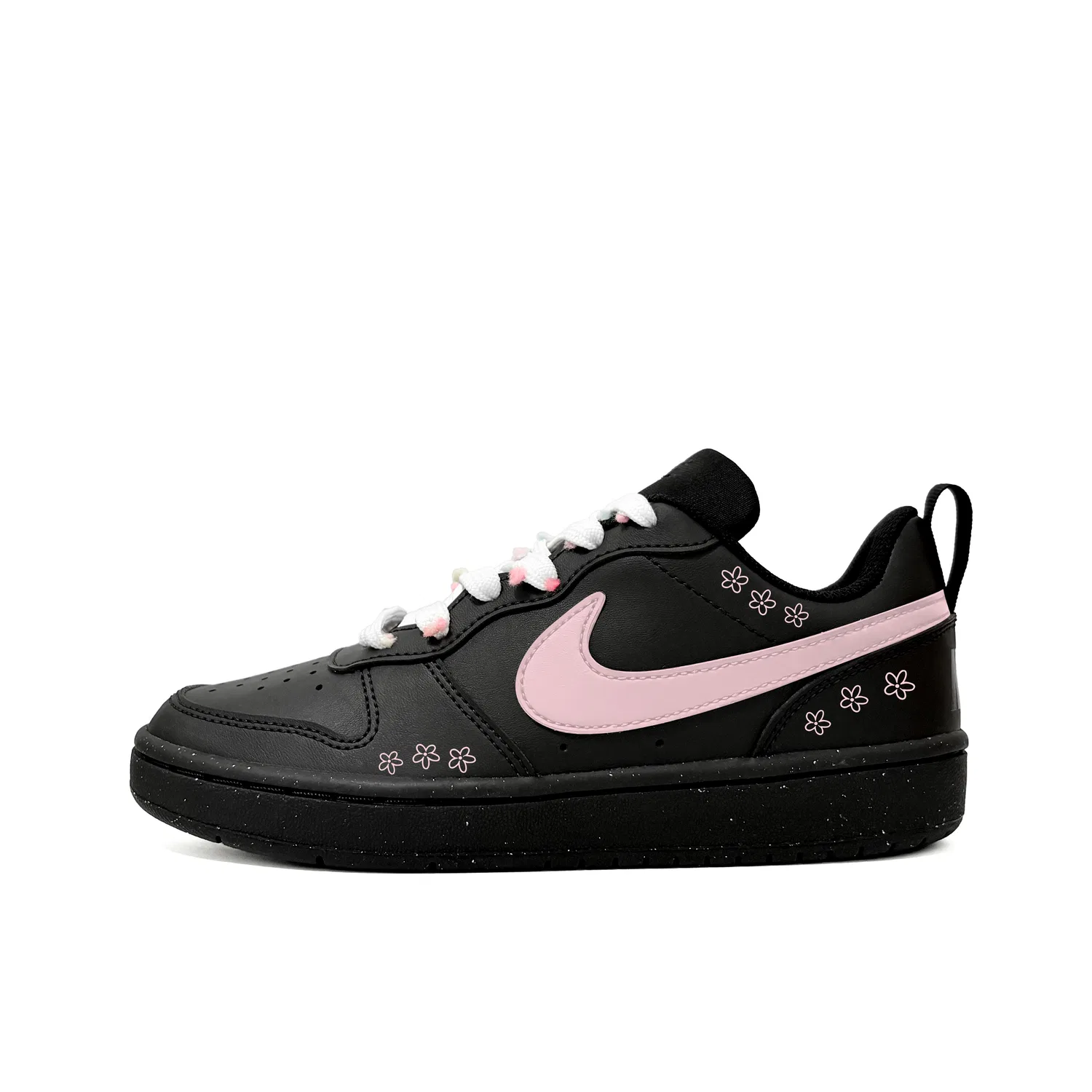 Детские кроссовки для скейтбординга Nike Court Borough Black