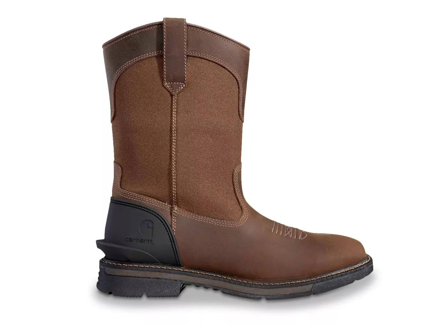 Ботинки Carhartt Montana 11 Western со стальным носком — мужские, темно-коричневые — фото 2