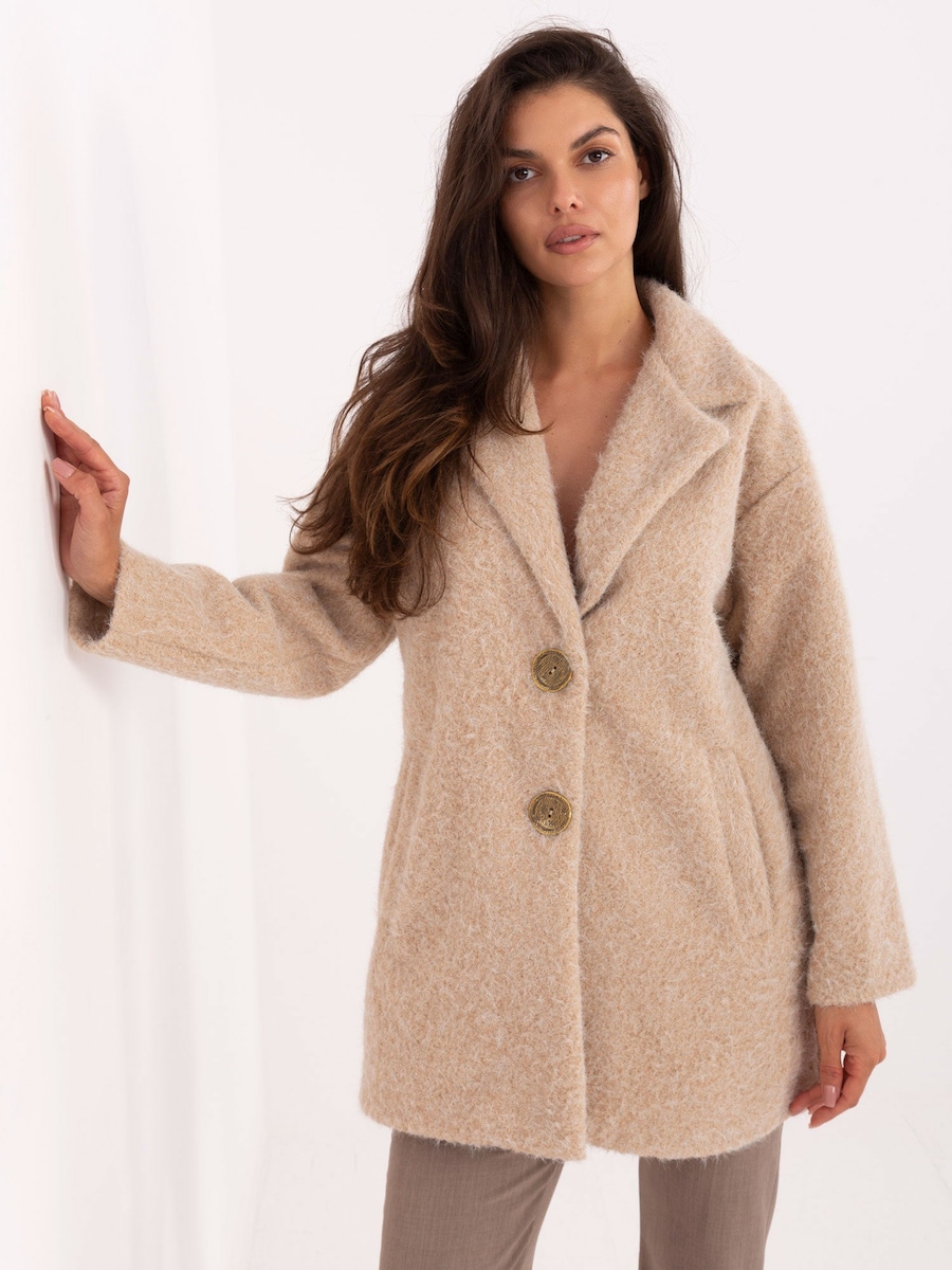 

Пальто межсезонное Madnezz House 96775.19, бежевый