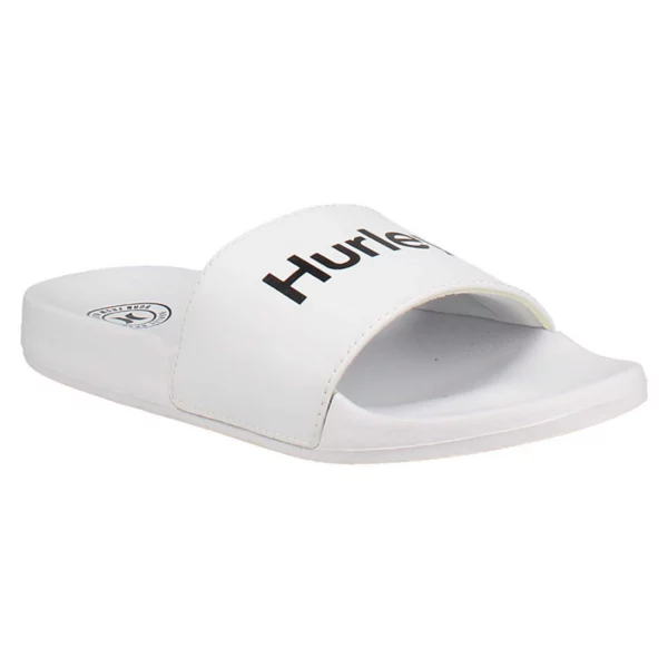 Женские спортивные сандалии-слайды Surfslide Hurley, цвет wht blk