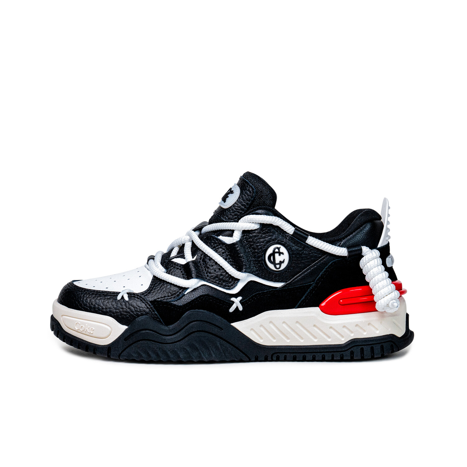 

Кроссовки Coca-Cola Skateboarding Shoes Unisex Low-top, черный
