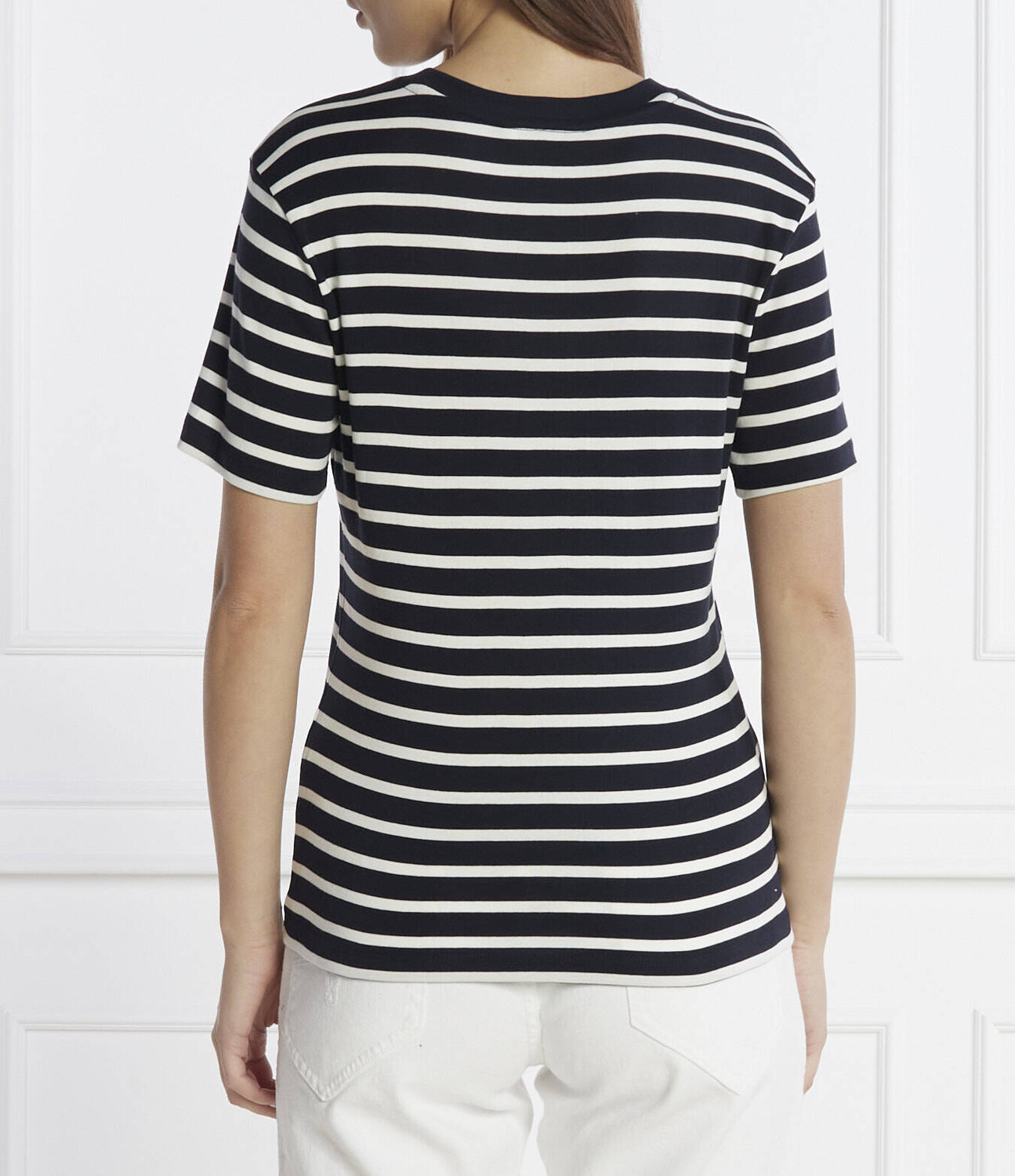 Футболка Tommy Hilfiger Slim Fit, черный — фото 4