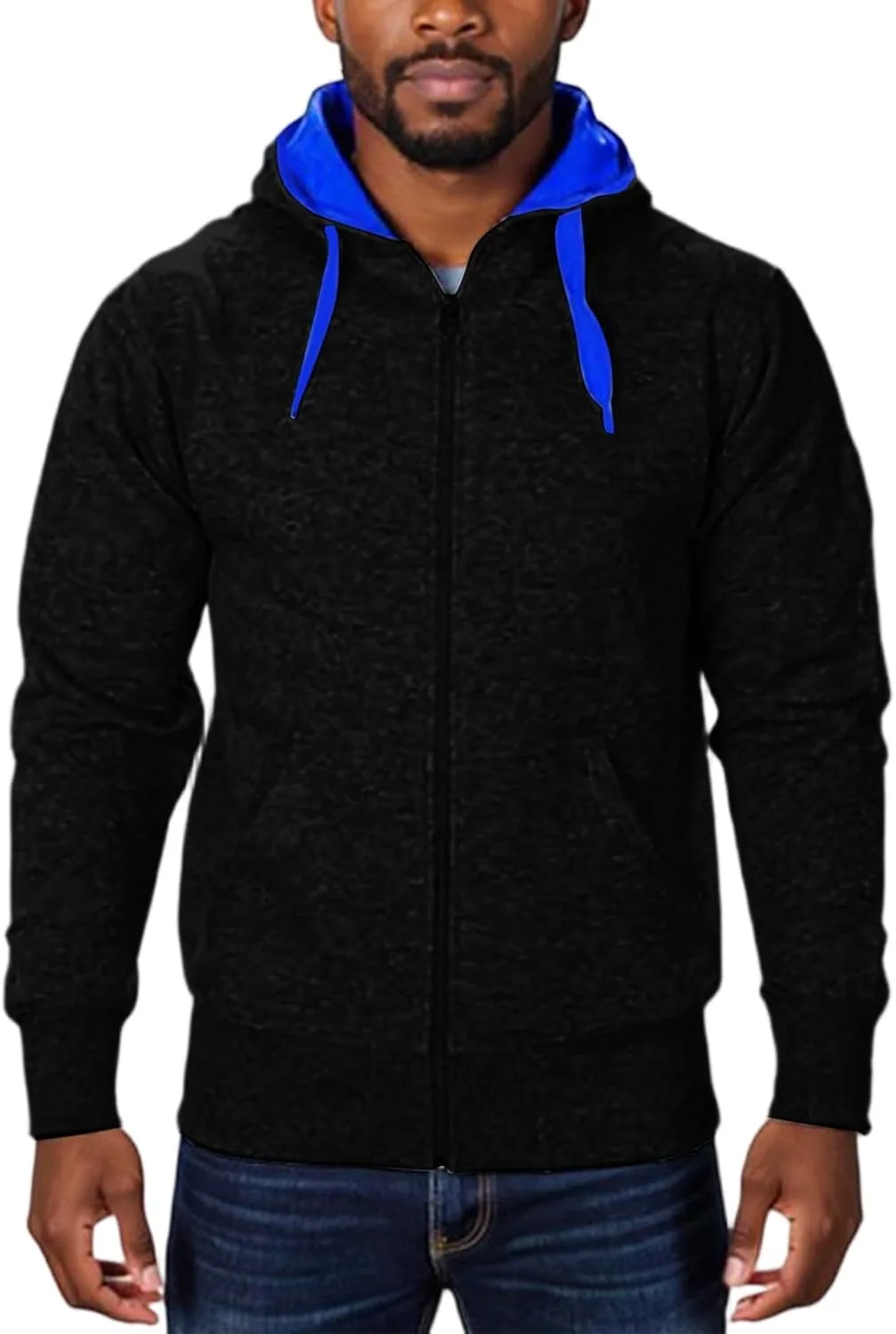 

Мужская толстовка с капюшоном на молнии