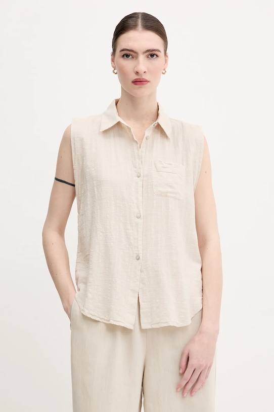 

Рубашка United Colors Of Benetton, бежевый