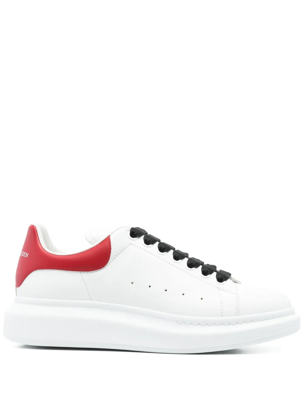 

Большие кожаные кроссовки Alexander McQueen, белый