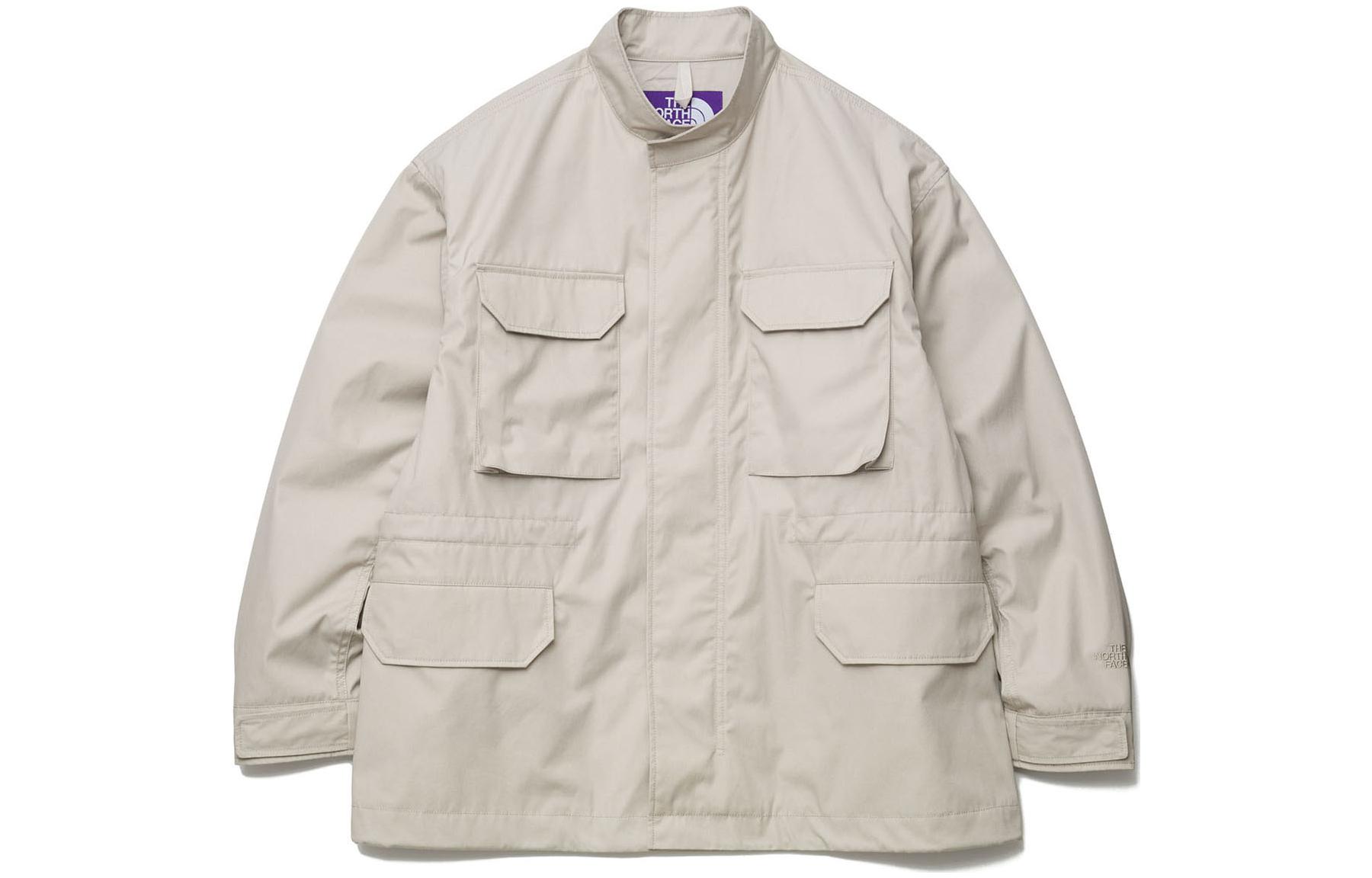

Куртки Пальто Унисекс Светло-бежевый THE NORTH FACE PURPLE LABEL