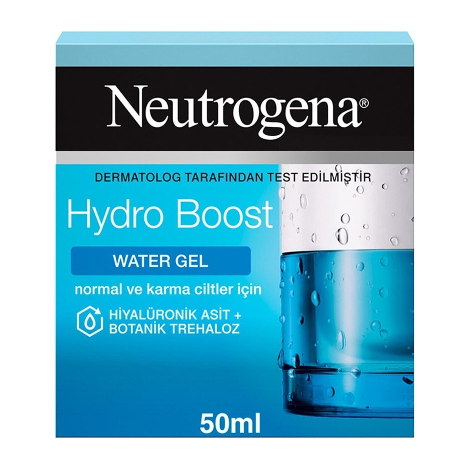 

Гель увлажняющий Neutrogena Hydro Boost Water Gel для нормальной кожи, 50 мл