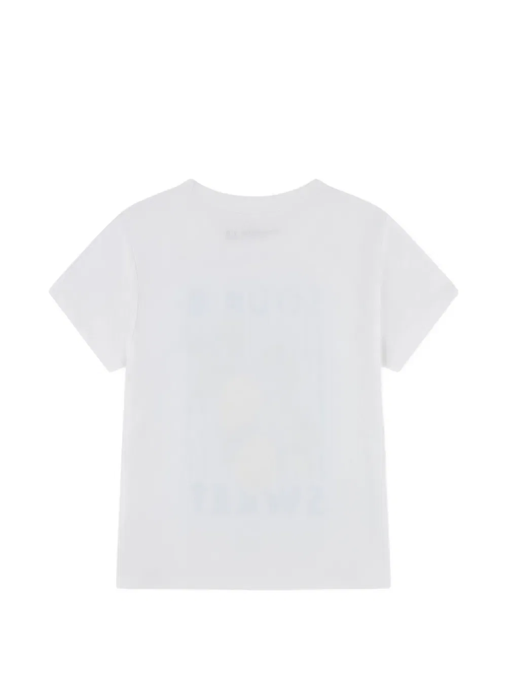 Футболка с лимонным принтом Abercrombie Fitch Kids, белый — фото 2
