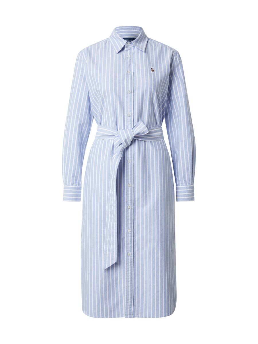 

Платье рубашка Polo Ralph Lauren Shirt Dress CORY, пыльно-голубой