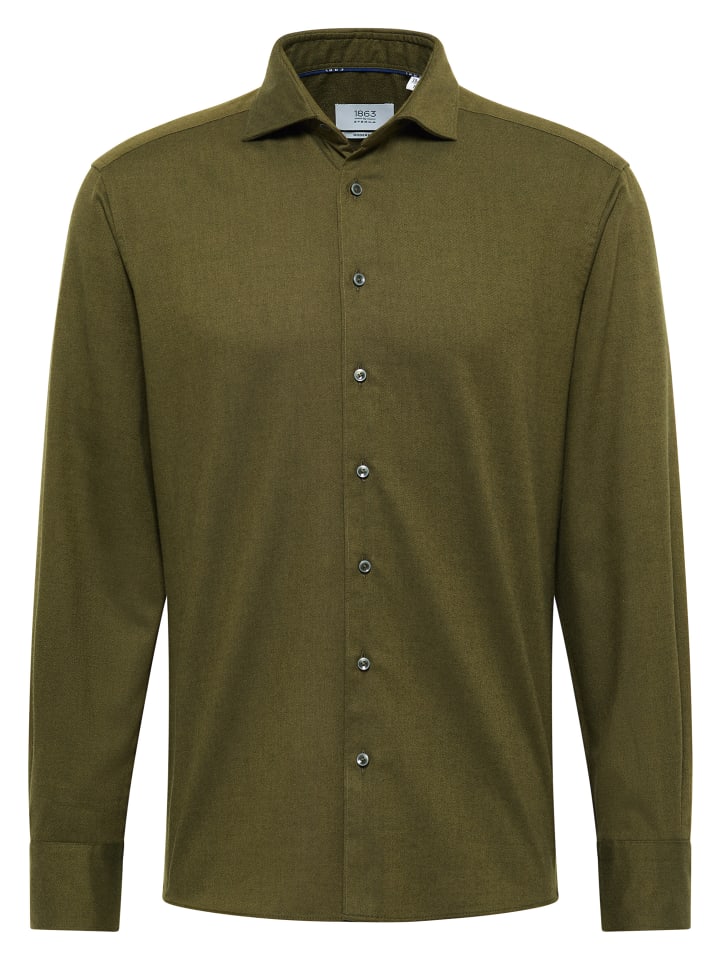 

Рубашка Eterna Hemd MODERN FIT, хаки