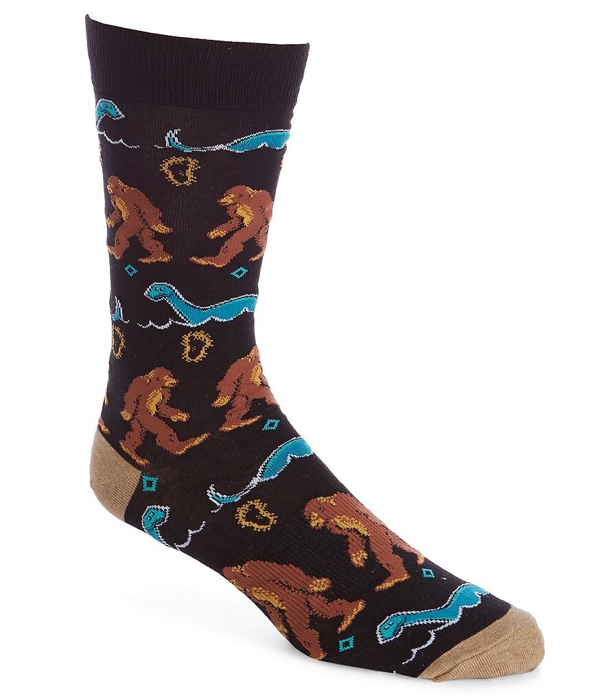 

Новинки K. Bell Myths And Legends Crew Socks, черный