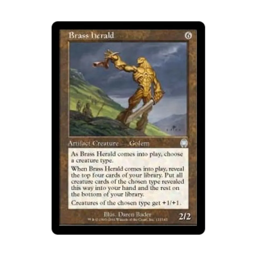 

CCG Латунный Вестник (U), MTG - Apocalypse
