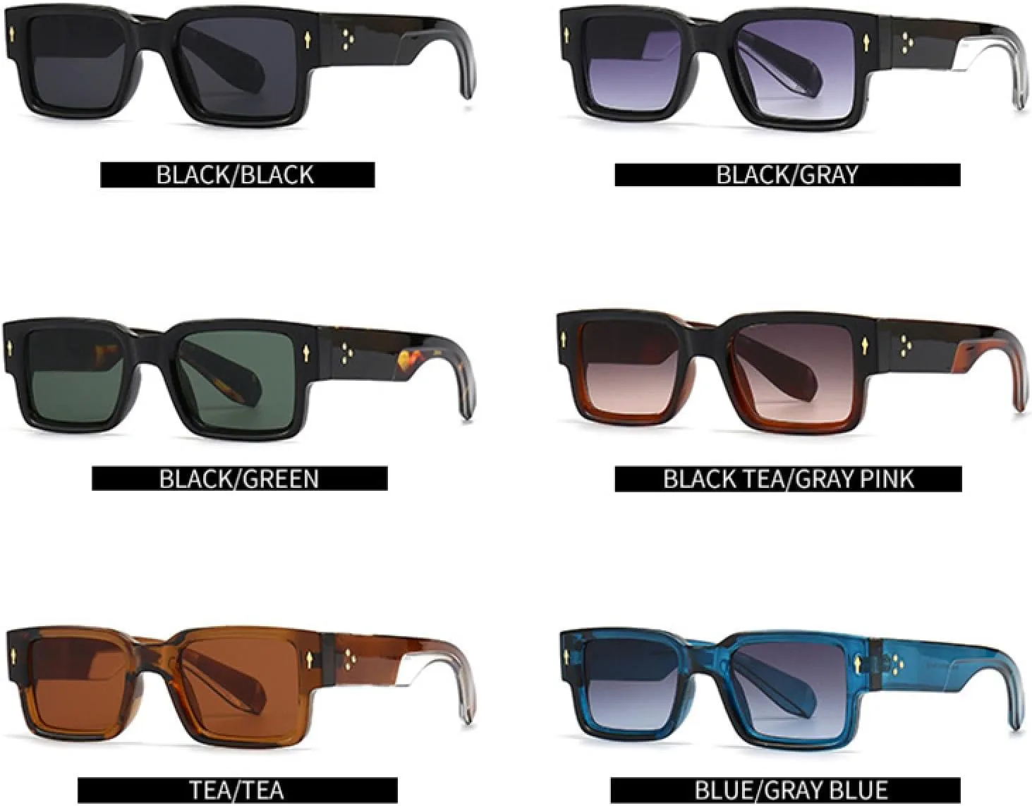 

Солнцезащитные очки с защитой от УФ-излучения UV400 | Легкая оправа | Для женщин и мужчин | Для занятий спортом на открытом воздухе и вождения DSVIGF, Black Gray