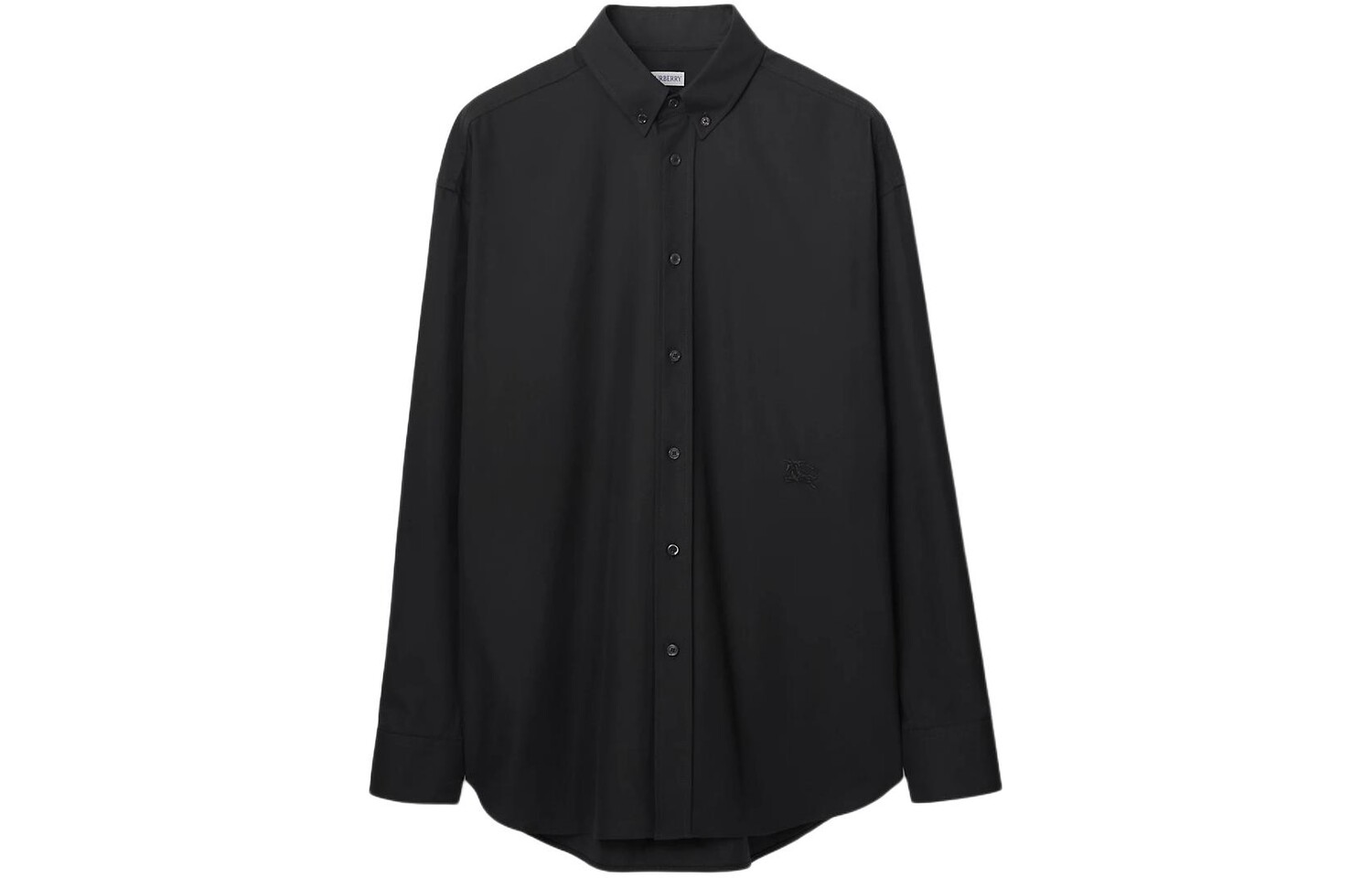 

Рубашка мужская ониксового цвета Burberry, цвет Onyx color