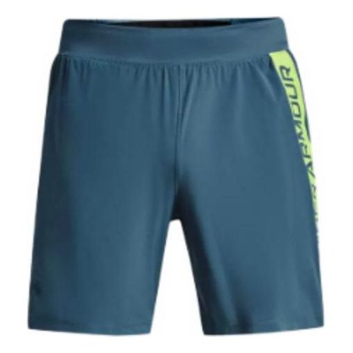 

Шорты launch elite 7'' shorts 'lake blue' Under Armour, синий